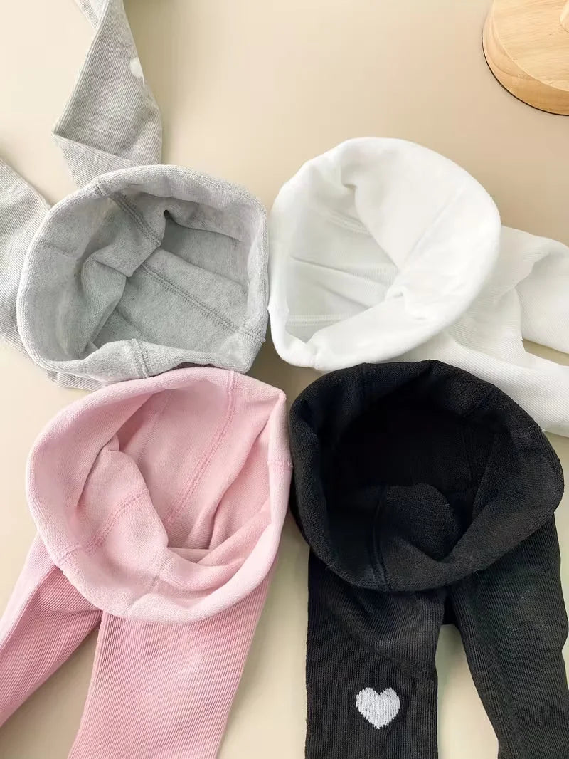 Kit Meia-Calça Coração Lunare® – Elasticidade e Charme