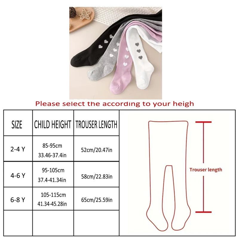 Kit Meia-Calça Coração Lunare® – Elasticidade e Charme