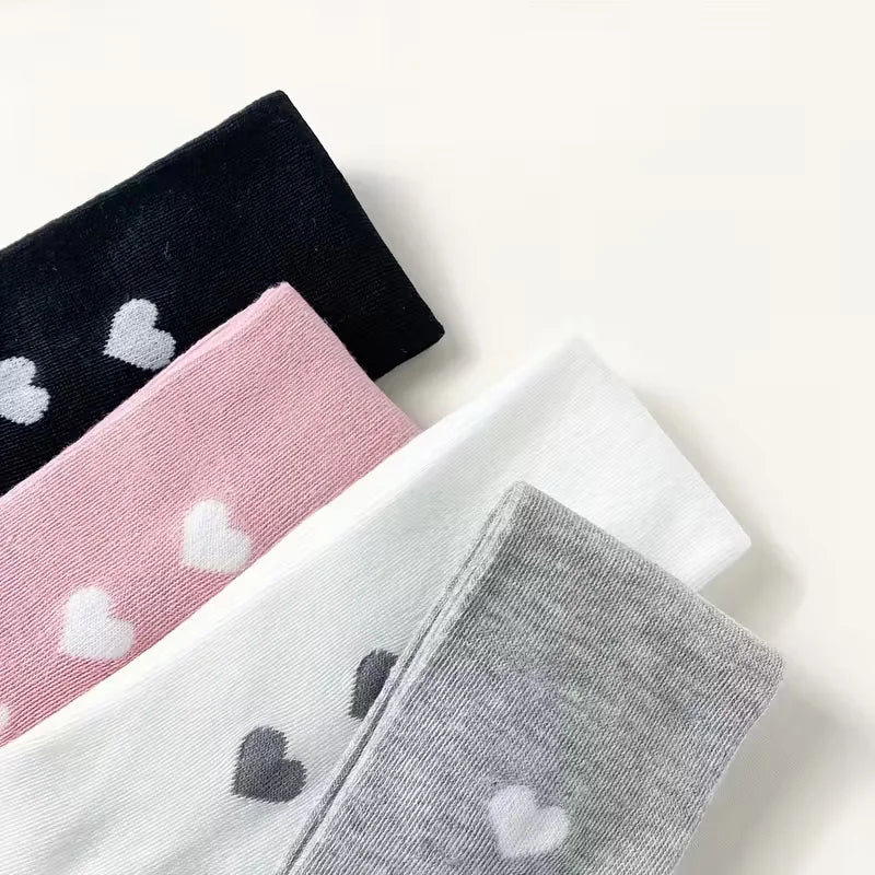 Kit Meia-Calça Coração Lunare® – Elasticidade e Charme
