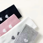 Kit Meia-Calça Coração Lunare® – Elasticidade e Charme