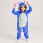 Macacão Infantil Kigurumi Stitch
