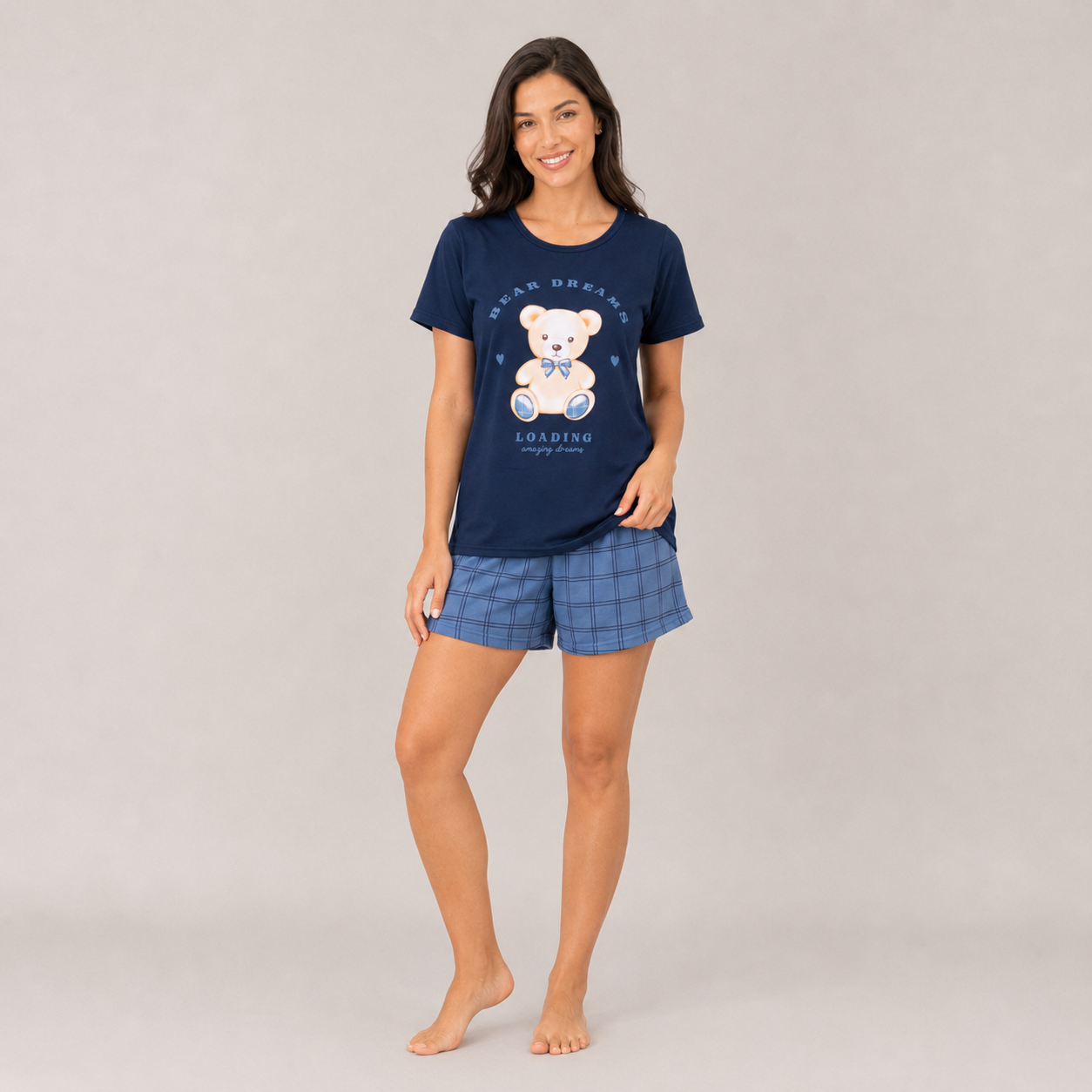 Kit 3 Pijamas Femininos de Verão