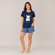 Kit 3 Pijamas Femininos de Verão