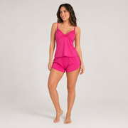 Baby Doll Feminino com Renda