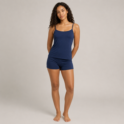 Short Doll Feminino Liso