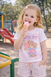 Pijama Infantil Menina Print Love Usinha Lumi Sorvete Delicioso
