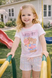 Pijama Infantil Menina Print Love Usinha Lumi Sorvete Delicioso
