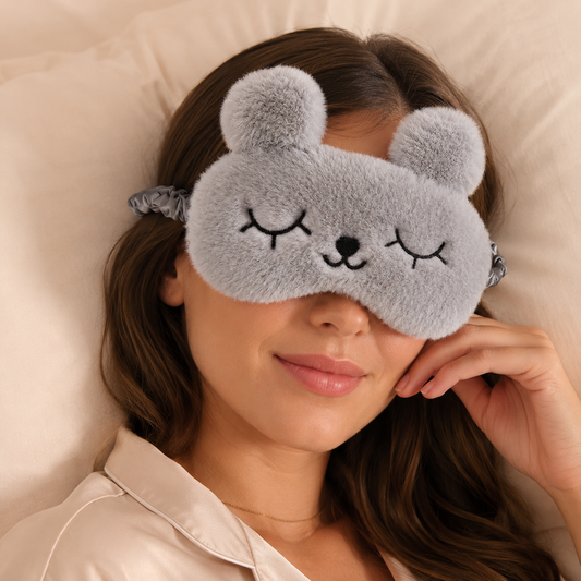 Máscara de Dormir Coelho Lunare® – Escuridão e Conforto