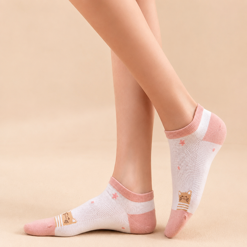 Kit Meias Kitty Lunare® – Conforto e Estilo Fofo