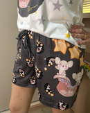 Pijama Tal Mãe Tal Filha Camiseta Personalizada Luna & Mimi com Shorts Ratinhas Mágicas