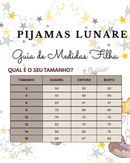 Pijama Tal Mãe Tal Filha Camiseta Personalizada Luna & Mimi com Shorts Ratinhas Mágicas