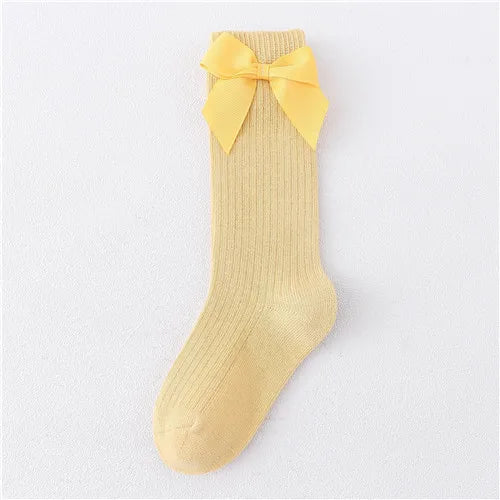 Meia Infantil Laço Lunare® – Delicadeza e Conforto