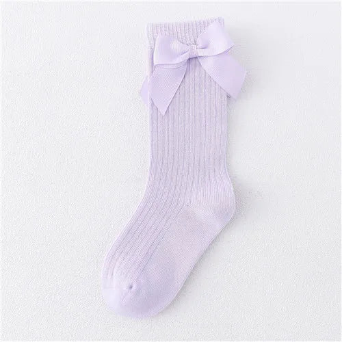 Meia Infantil Laço Lunare® – Delicadeza e Conforto