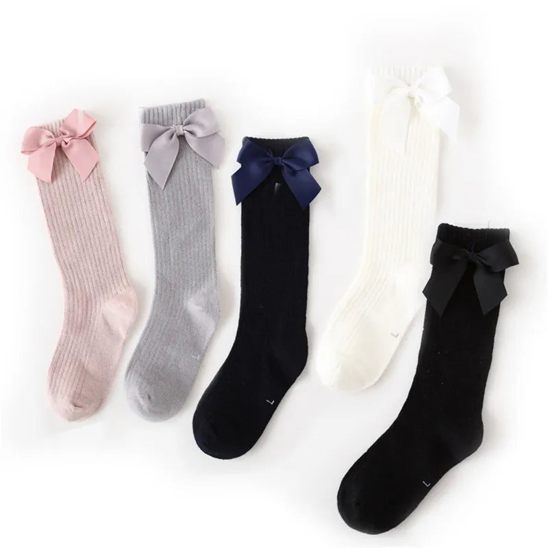 Meia Infantil Laço Lunare® – Delicadeza e Conforto