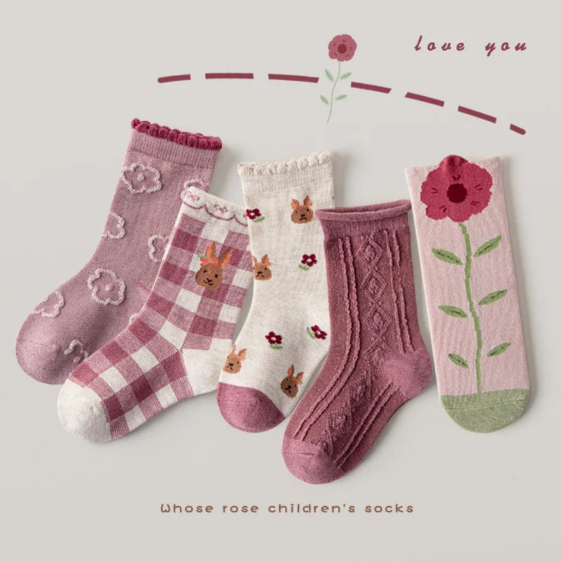 Kit Meias Love Lunare® – Maciez e Charme Infantil
