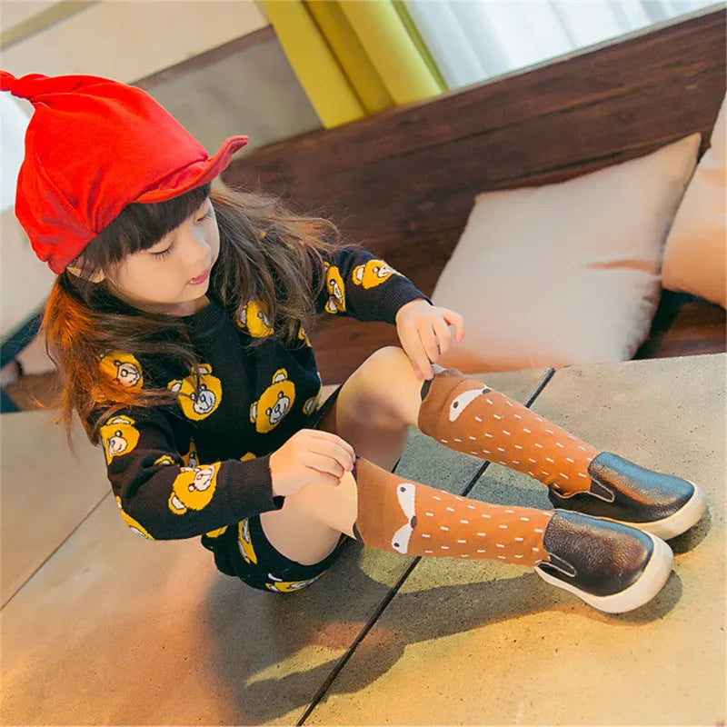 Meia Longa Infantil Lunare® – Conforto e Estilo