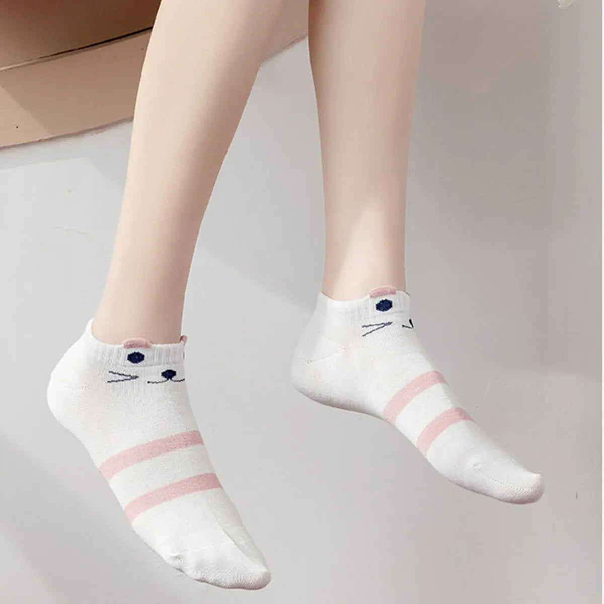 Kit Meias Kitty Lunare® – Conforto e Estilo Fofo