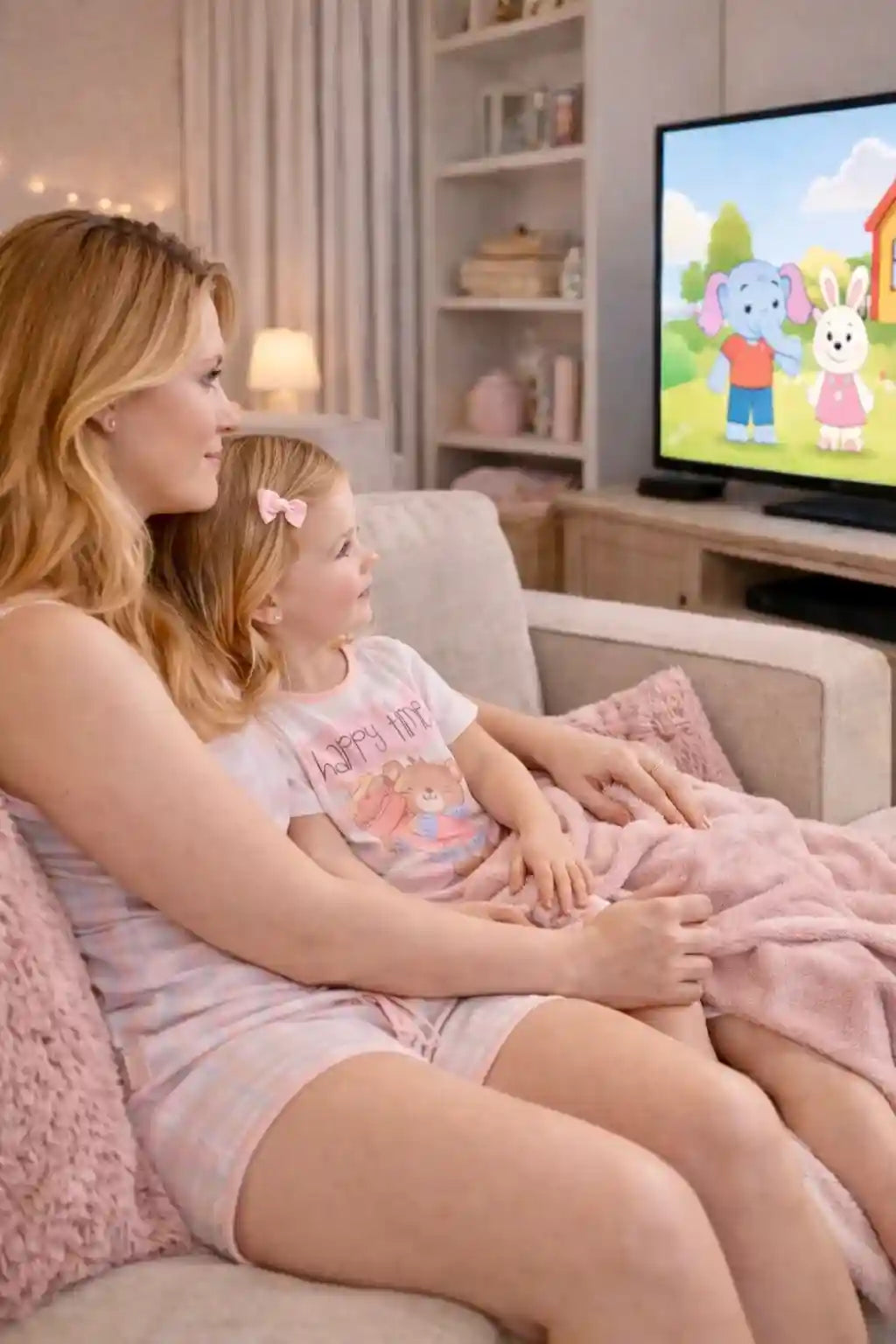 Pijama Tal Mãe Tal Filha Print Love Ursinha Lumi Sorvete Delicioso