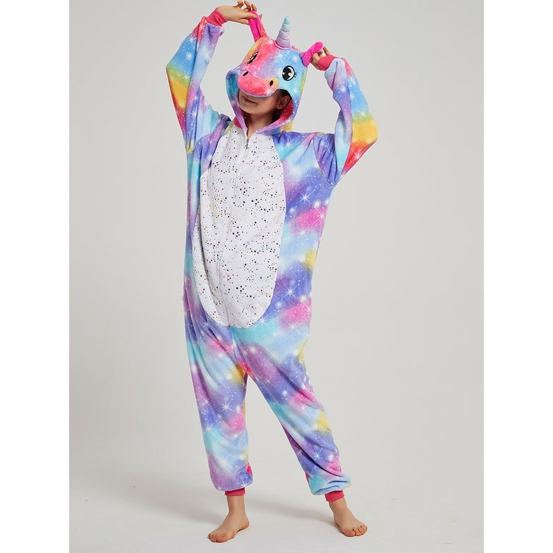 Macacão Adulto Kigurumi Unicórnio - Unicórnio Galáxia