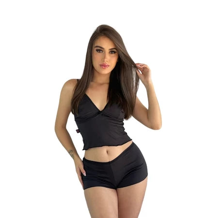 Baby Doll Cropped Lunare® – Frescor e Durabilidade