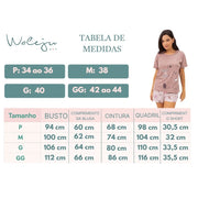Kit 3 Pijamas Femininos de Verão - imagem 4