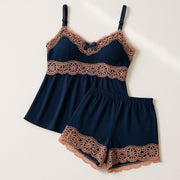 Baby Doll Renda Bicolor com Alça Ajustável - imagem 10