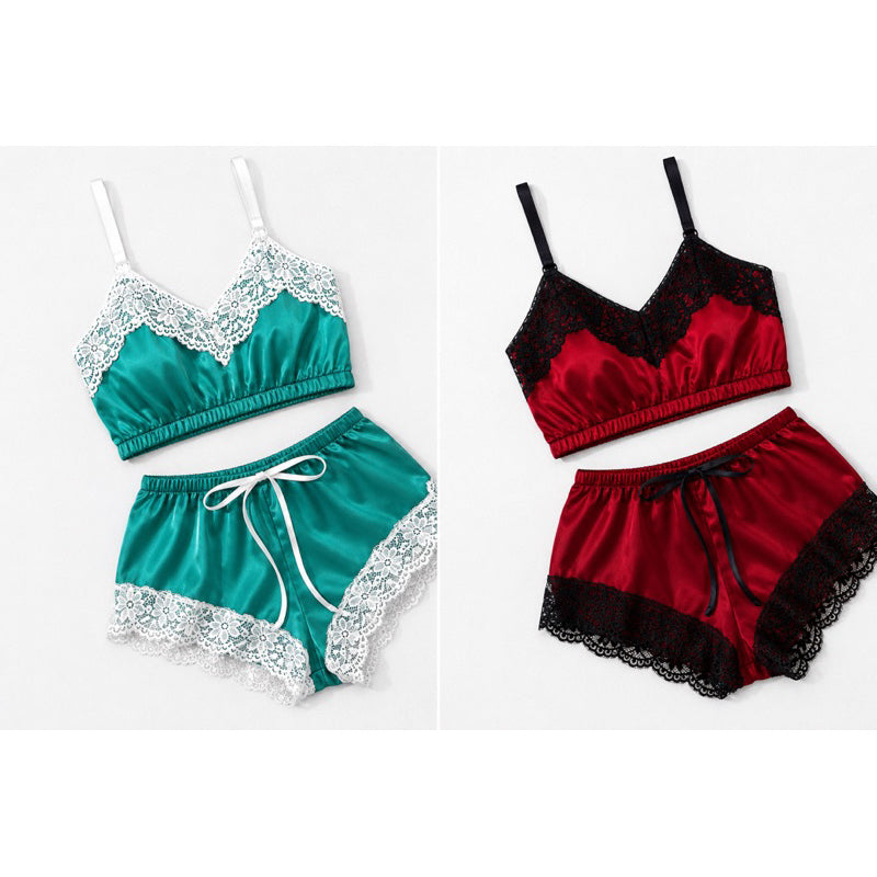 Baby Doll Cetim com Renda - imagem 7