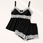 Baby Doll Renda Bicolor com Alça Ajustável - imagem 6