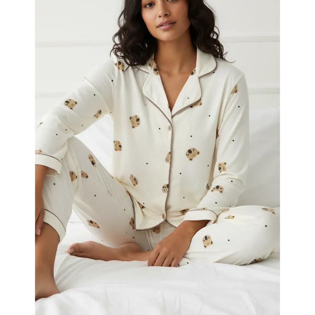 Pijama Americano Feminino Longo - imagem 6
