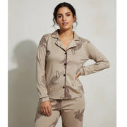 Pijama Americano Longo com Botões - imagem 9