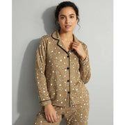 Pijama Americano Feminino Longo - Caramelo Bichinhos