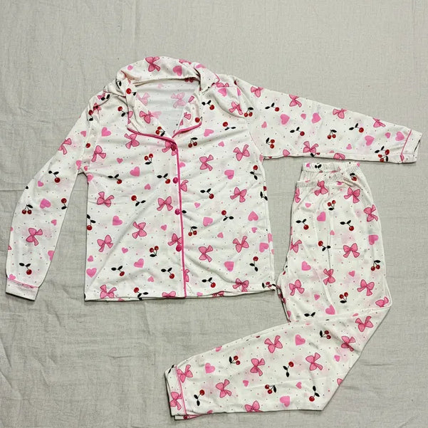 Pijama Americano Longo com Botões - imagem 6