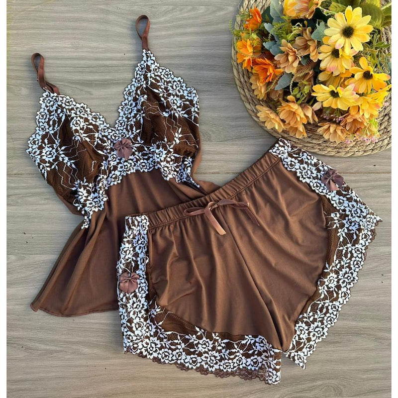 Baby Doll Renda Bicolor - Bicolor 1