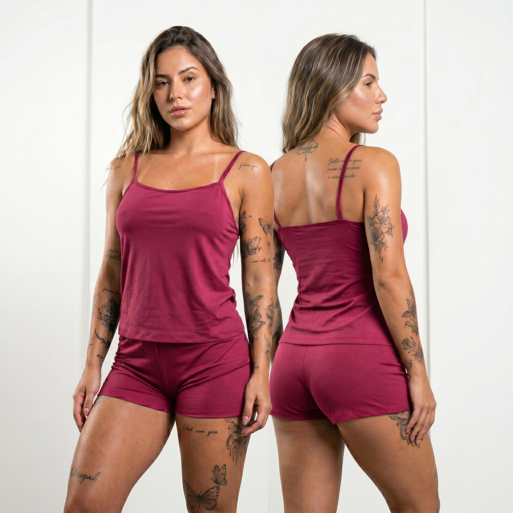 Short Doll Feminino Liso - imagem 7