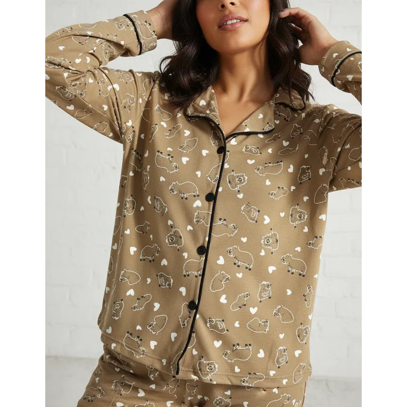 Pijama Americano Feminino Longo - imagem 7