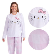 Pijama Feminino Longo Estampado - imagem 8