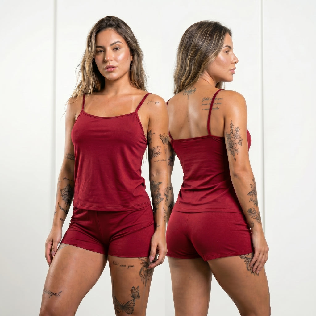 Short Doll Feminino Liso - imagem 6