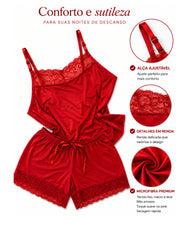 Baby Doll Renda Premium - Modelo 1