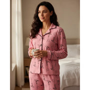 Pijama Americano Longo com Botões - imagem 20