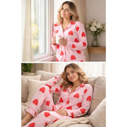 Pijama Americano Longo com Botões - imagem 21