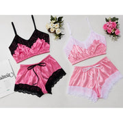 Baby Doll Cetim com Renda - imagem 8
