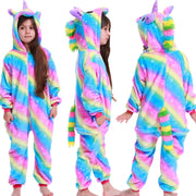 Macacão Infantil Kigurumi Personagens - Unicórnio Pastel