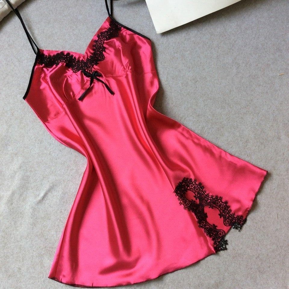 Camisola Cetim com Renda - imagem 13