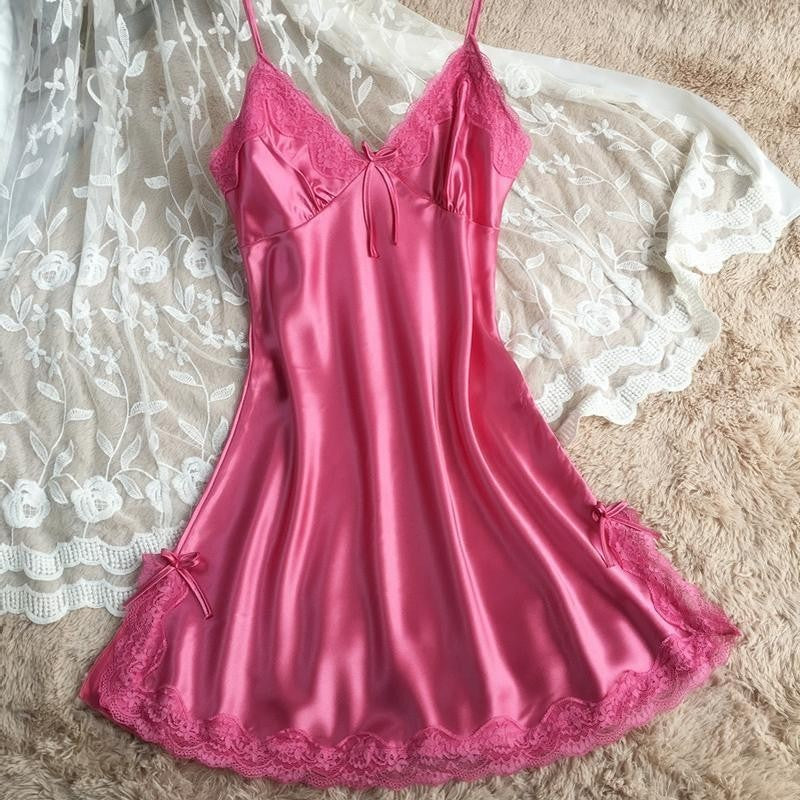 Camisola Cetim com Renda - imagem 14