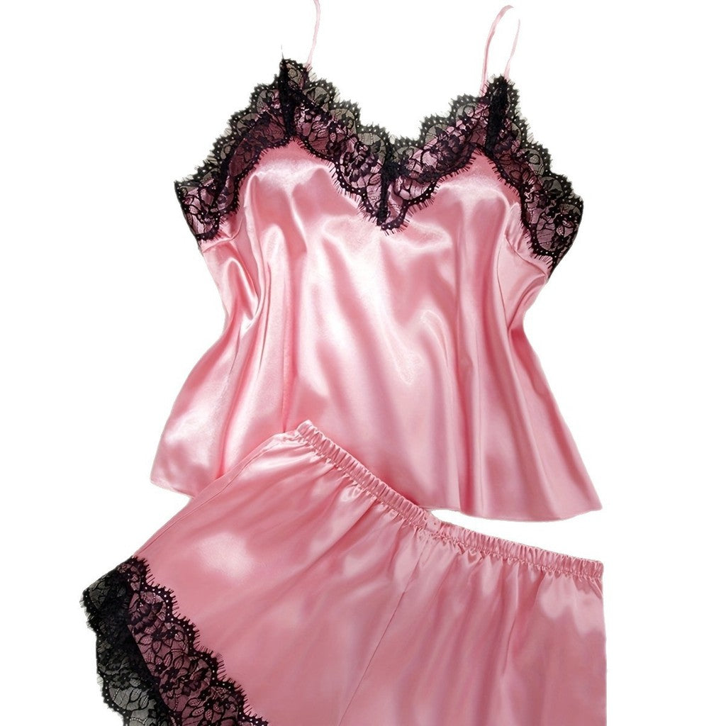 Baby Doll Cetim Plus Size com Renda - imagem 6