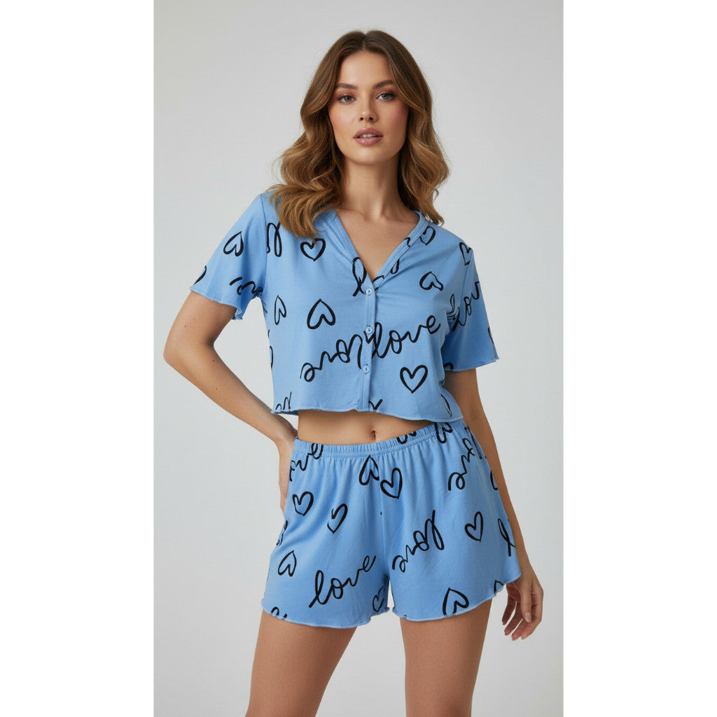 Baby Doll Cropped Sedoso com Botões - imagem 11